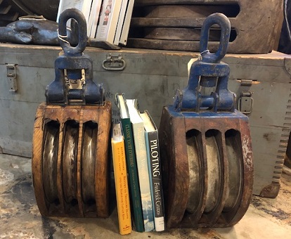 Wooden block deals and tackle